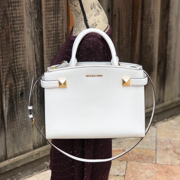 NWT Michael Kors md Karla Satchel&wallet - Picture 6 of 7